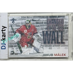 2025/26 Real Cards serie 1 Collectors Edition #CHW-03 Jakub Málek Changed in to the wall Crosslight xx/30