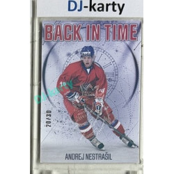 2025/26 Real Cards serie 1 Collectors Edition #BT-04 Andrej Nestrašil Back In Time Space xx/30