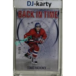 2025/26 Real Cards serie 1 Collectors Edition #BT-09 Tomáš Rachůnek Back In Time Space xx/30