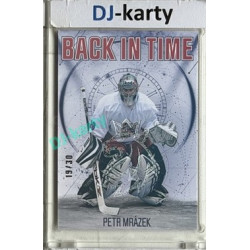 2025/26 Real Cards serie 1 Collectors Edition #BT-17 Petr Mrázek Back In Time Space xx/30