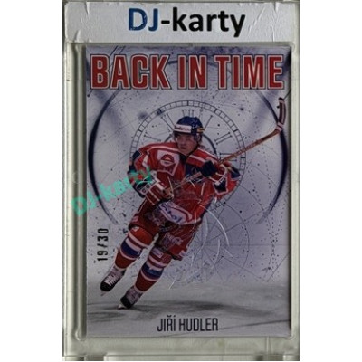 2025/26 Real Cards serie 1 Collectors Edition #BT-25 Jiří Hudler Back In Time Space xx/30