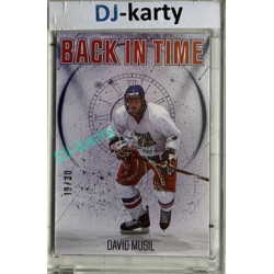 2025/26 Real Cards serie 1 Collectors Edition #BT-10 David Musil Back In Time Space xx/30