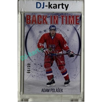 2025/26 Real Cards serie 1 Collectors Edition #BT-05 Adam Polášek Back In Time Space xx/30