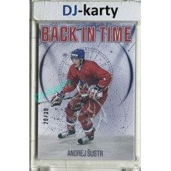 2025/26 Real Cards serie 1 Collectors Edition #BT-08 Andrej Šustr Back In Time Space xx/30