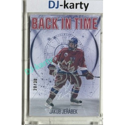 2025/26 Real Cards serie 1 Collectors Edition #BT-14 Jakub Jeřábek Back In Time Space xx/30
