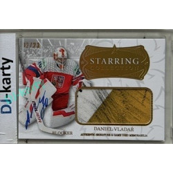 2025/26 Real Cards serie 1 Collectors Edition #Daniel Vladař Starring Collection Gold Blocker Signature 12/23