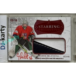 2025/26 Real Cards serie 1 Collectors Edition #Marek Sklenička Starring Collection Red Glove Signature 09/10