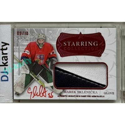 2025/26 Real Cards serie 1 Collectors Edition #Marek Sklenička Starring Collection Red Glove Signature 09/10
