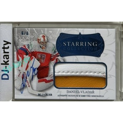 2025/26 Real Cards serie 1 Collectors Edition #Daniel Vladař Starring Collection Blue Blocker Signature 6/6