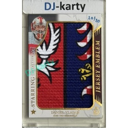 2025/26 Real Cards serie 1 Collectors Edition #Daniel Vladař Starring Collection Jersey Emblem 20/20