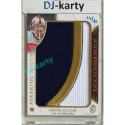 2025/26 Real Cards serie 1 Collectors Edition #Daniel Vladař Starring Collection Back Number Patch 14/32