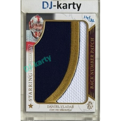 2025/26 Real Cards serie 1 Collectors Edition #Daniel Vladař Starring Collection Back Number Patch 14/32