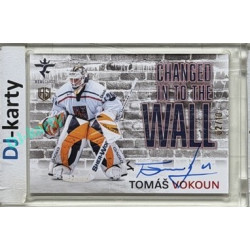 2025/26 Real Cards serie 1 Collectors Edition #CHW-13 Tomáš Vokoun Changed in to the Wall Signature 02/10