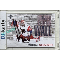 2025/26 Real Cards serie 1 Collectors Edition #CHW-11 Michal Neuvirth Changed in to the Wall Signature 06/10