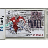2025/26 Real Cards serie 1 Collectors Edition #CHW-01 Josef Kořenář Changed in to the Wall Signature 08/10
