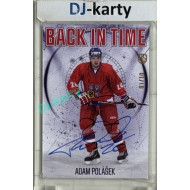 2025/26 Real Cards serie 1 Collectors Edition #BT-05 Adam Polášek Back in Time Signature 01/10