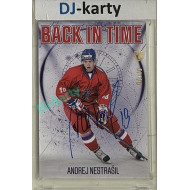 2025/26 Real Cards serie 1 Collectors Edition #BT-04 Andrej Nestrašil Back in Time Signature 04/10