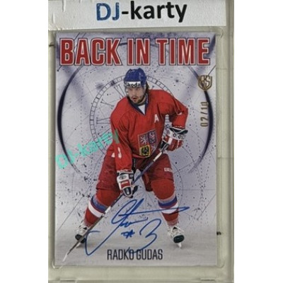 2025/26 Real Cards serie 1 Collectors Edition #BT-02 Radko Gudas Back in Time Signature 02/10