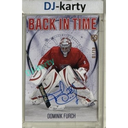 2025/26 Real Cards serie 1 Collectors Edition #BT-01 Dominik Furch Back in Time Signature 01/10
