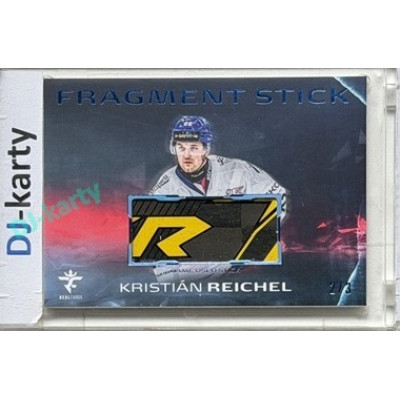 2025/26 Real Cards serie 1 Collectors Edition #FS-17 Kristián Reichel Fragment Stick Blue 2/3