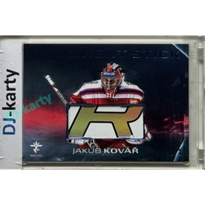 2025/26 Real Cards serie 1 Collectors Edition #FS-10 Jakub Kovář Fragment Stick Blue 3/3