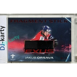 2025/26 Real Cards serie 1 Collectors Edition #FS-14 Jakub Orsava Fragment Stick Red 01/12