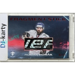 2025/26 Real Cards serie 1 Collectors Edition #FS-04 Roman Horák Fragment Stick Red 02/12