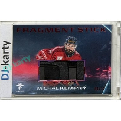 2025/26 Real Cards serie 1 Collectors Edition #FS-07 Michal Kempný Fragment Stick Red 01/12