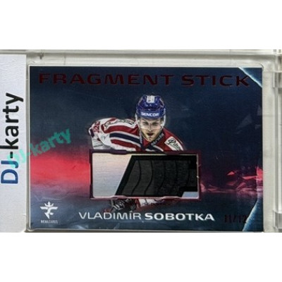 2025/26 Real Cards serie 1 Collectors Edition #FS-18 Vladimír Sobotka Fragment Stick Red 11/12