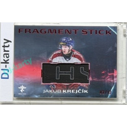 2025/26 Real Cards serie 1 Collectors Edition #FS-11 Jakub Krejčík Fragment Stick Red 03/12