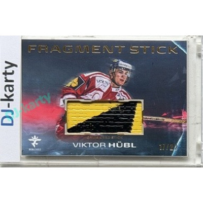 2025/26 Real Cards serie 1 Collectors Edition #FS-01 Viktor Hübl Fragment Stick Gold 17/22