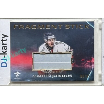 2025/26 Real Cards serie 1 Collectors Edition #FS-06 Martin Jandus Fragment Stick Gold 08/22