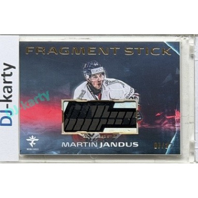 2025/26 Real Cards serie 1 Collectors Edition #FS-06 Martin Jandus Fragment Stick Gold 07/22