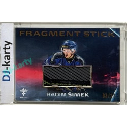 2025/26 Real Cards serie 1 Collectors Edition #FS-19 Radim Šimek Fragment Stick Gold 03/22