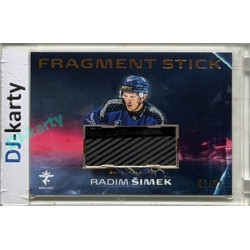 2025/26 Real Cards serie 1 Collectors Edition #FS-19 Radim Šimek Fragment Stick Gold 07/22