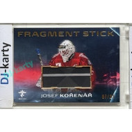 2025/26 Real Cards serie 1 Collectors Edition #FS-08 Josef Kořenář Fragment Stick Gold 07/22