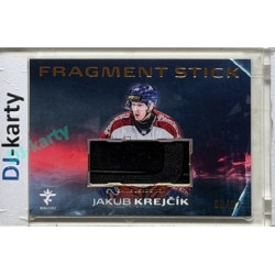 2025/26 Real Cards serie 1 Collectors Edition #FS-11 Jakub Krejčík Fragment Stick Gold 08/22
