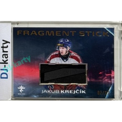 2025/26 Real Cards serie 1 Collectors Edition #FS-11 Jakub Krejčík Fragment Stick Gold 07/22