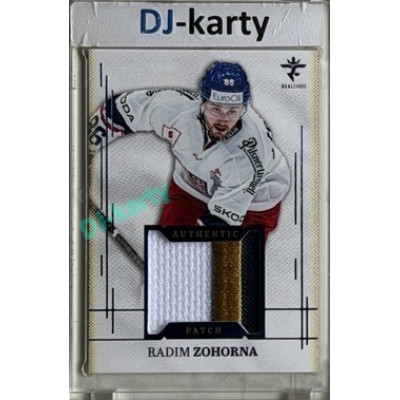 2025/26 Real Cards serie 1 Collectors Edition #AJ-30 Radim Zohorna Authentic Patch Blue 10/19