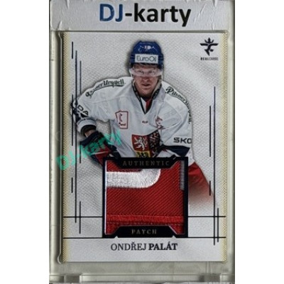2025/26 Real Cards serie 1 Collectors Edition #AJ-19 Ondřej Palát Authentic Patch Blue 18/19