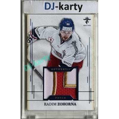 2025/26 Real Cards serie 1 Collectors Edition #AJ-30 Radim Zohorna Authentic Patch Blue 18/19