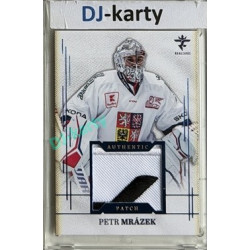 2025/26 Real Cards serie 1 Collectors Edition #AJ-17 Petr Mrázek Authentic Patch Blue 18/19