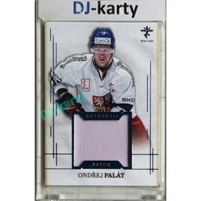 2025/26 Real Cards serie 1 Collectors Edition #AJ-19 Ondřej Palát Authentic Patch Blue 07/19