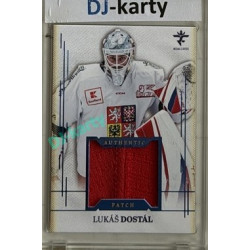 2025/26 Real Cards serie 1 Collectors Edition #AJ-03 Lukáš Dostál Authentic Patch Blue 18/19