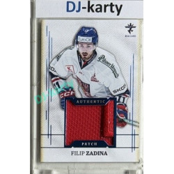 2025/26 Real Cards serie 1 Collectors Edition #AJ-29 Filip Zadina Authentic Patch Blue 19/19
