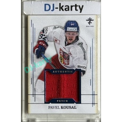 2025/26 Real Cards serie 1 Collectors Edition #AJ-13 Pavel Kousal Authentic Patch Blue 19/19