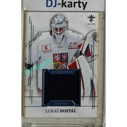 2025/26 Real Cards serie 1 Collectors Edition #AJ-03 Lukáš Dostál Authentic Patch Blue 07/19