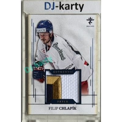2025/26 Real Cards serie 1 Collectors Edition #AJ-07 Filip Chlapík Authentic Patch Blue 18/19