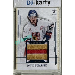 2025/26 Real Cards serie 1 Collectors Edition #AJ-26 David Tomášek Authentic Patch Blue 16/19