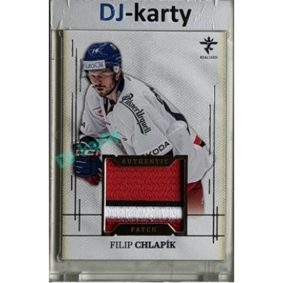 2025/26 Real Cards serie 1 Collectors Edition #AJ-07 Filip Chlapík Authentic Patch Platinum 7/9